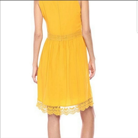 Mustard Yellow Ella Moon Boho Dress M - Picture 8 of 9